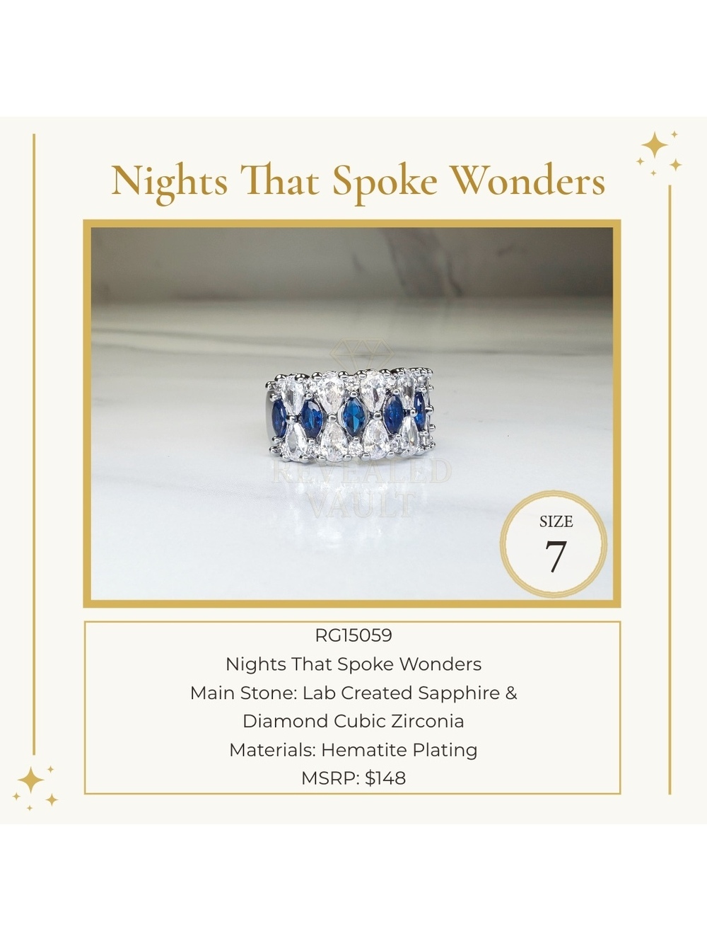 Nights That Spoke Wonders - Size 7 - September Birthday 2025